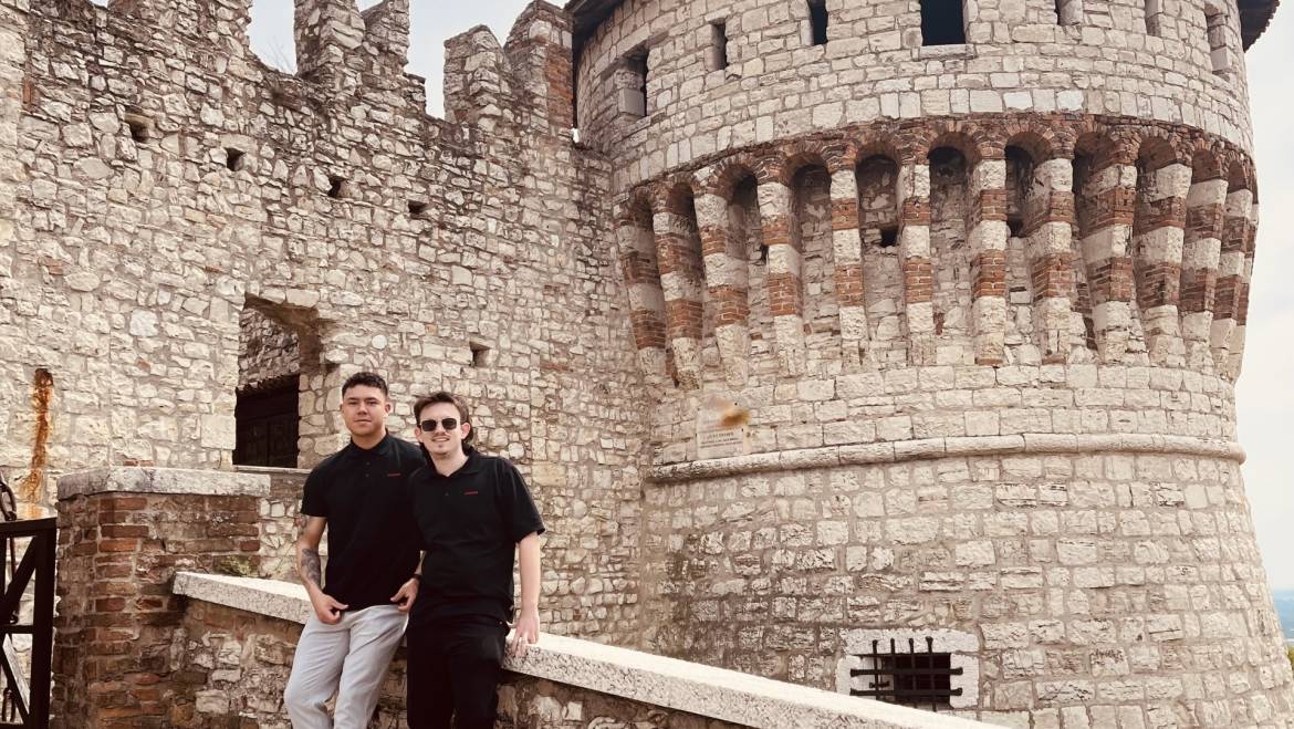 Marc & Jakob in Brescia, Italien