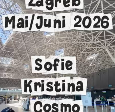 Sofie, Kristina, Cosmo in Kroatien